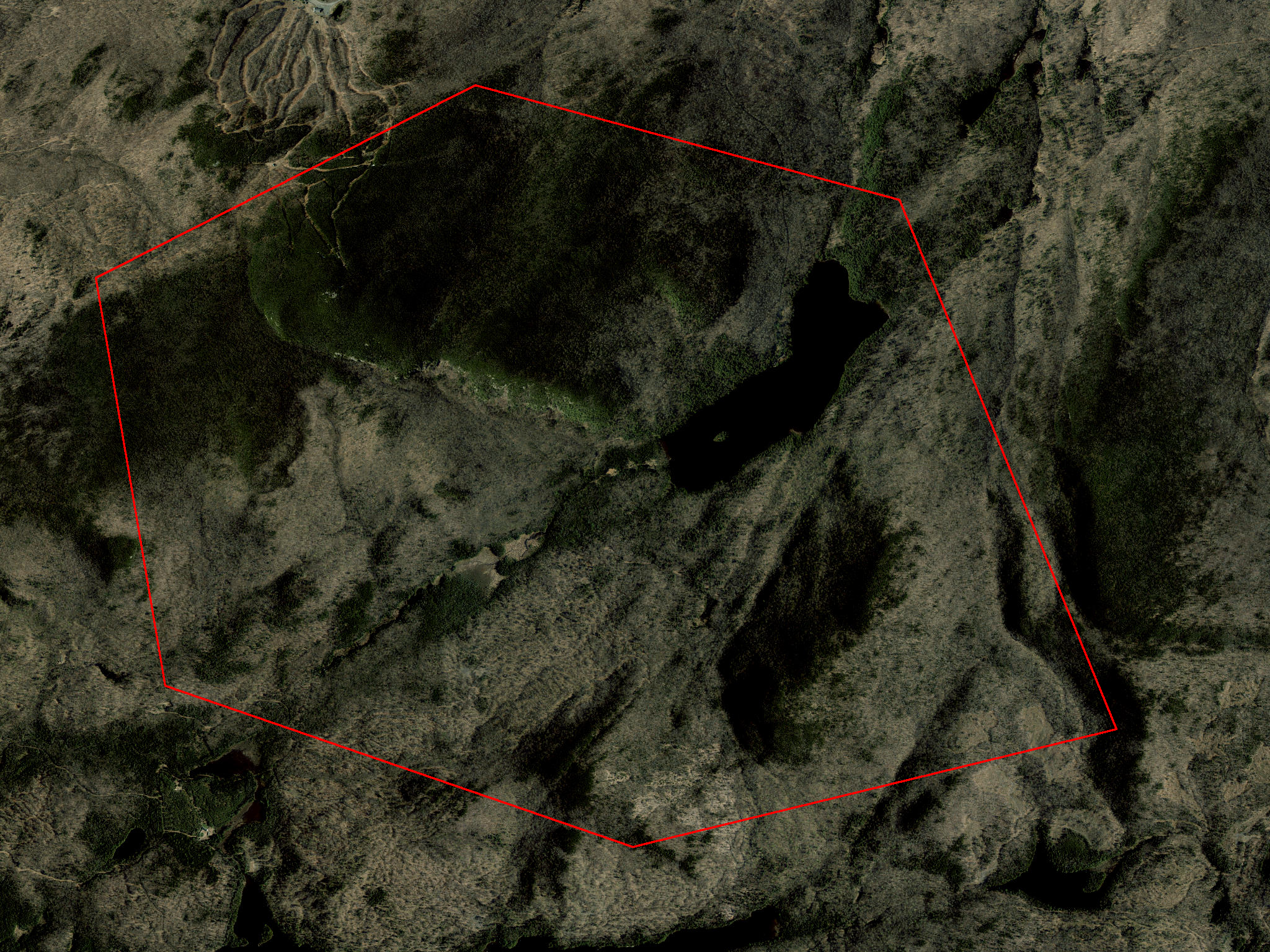 Map with hunting locations